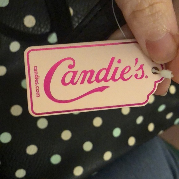 NWT Candie’s Polka Dot Tote - Picture 8 of 9